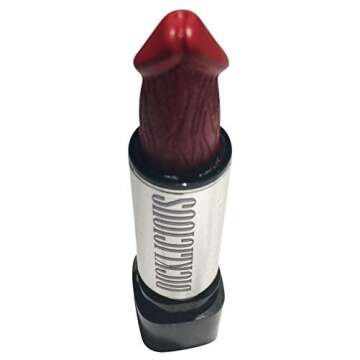 Dicklicious Lipstick Naughty Bachelorette Party Favors for Women Divorce Funny Gag Gifts for Women W...