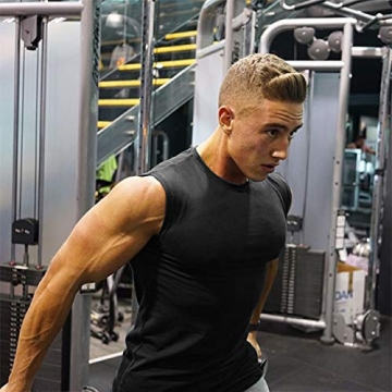 COOFANDY Men's Workout Tank Tops - 3 Pack of Comfort and Style
