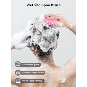 HEETA Scalp Massager Brush for Healthy Hair Care