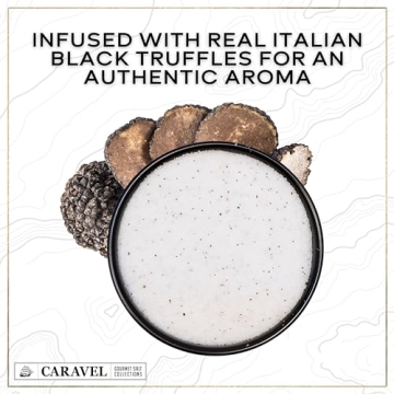 Premium Black Truffle Salt for Gourmet Cooking & Snacks