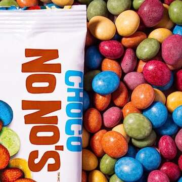 Vegan, Gluten Free, Nut Free | Choco NoNo's (4 Pack) | Dairy Free, Soy Free, Sesame Free | Allergy F...