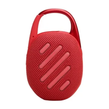 JBL Clip 5 Waterproof Bluetooth Speaker - Renewed Red