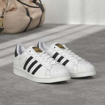 adidas Originals Mens Superstar White/Black/White – Iconic Sneakers for All