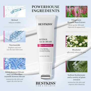 Bestkiss Neck Cream for Tightening and Firming 50g