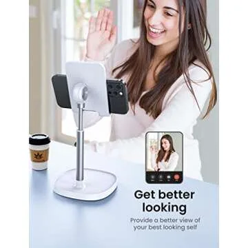 Quality LISEN Adjustable Cell Phone Stand for All Devices