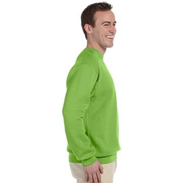 Jerzees NuBlend Crewneck Sweatshirt Light Blue