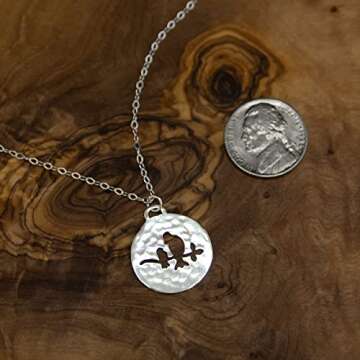 EFYTAL Mommy & Bird Necklace - Perfect Gift for Moms