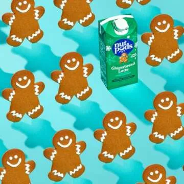 nutpods Gingerbread Latte Non-Dairy Coffee Creamer 3-Pack