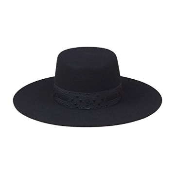 Lack of Color Sierra Gold Wide-Brimmed Wool Hat for Women