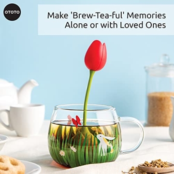 Charming Tea Garden Infuser & Cup Set for Tea Lovers