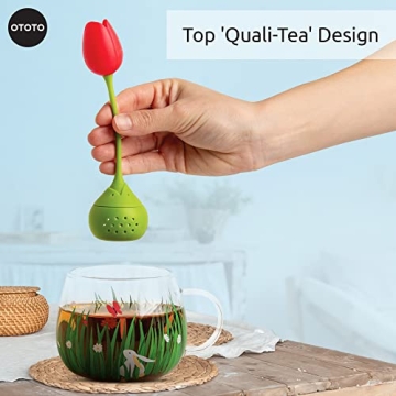 Charming Tea Garden Infuser & Cup Set for Tea Lovers
