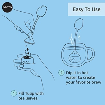 Charming Tea Garden Infuser & Cup Set for Tea Lovers