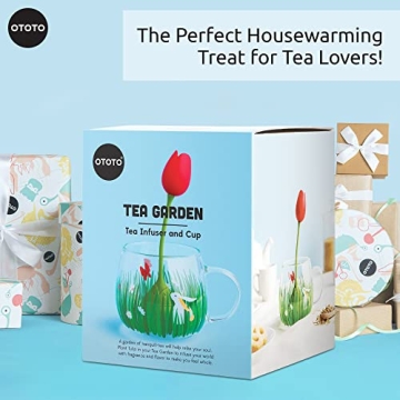 Charming Tea Garden Infuser & Cup Set for Tea Lovers