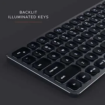 Satechi Compact Backlit Wireless Keyboard for Mac Devices
