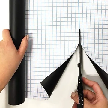 Extra Large Chalkboard Peel and Stick Paper 9 Feet Roll