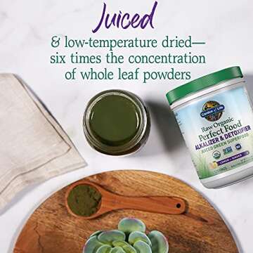 Garden of Life Detoxifying Greens Powder - Organic Superfood