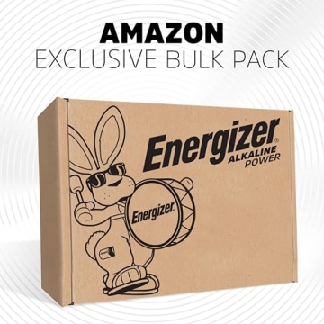 Long-Lasting Energizer D Cell Alkaline Batteries 12 Count
