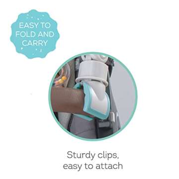 Taf Toys Savannah Adventures Arch | Activity Arch with Fascinating Toys, Stimulates Baby’s Senses & Motor Skills Development | Newborn Toys & Baby Toys 3-6 Months | Use on Strollers, Bassinets, Crib