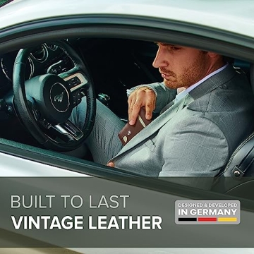 TRAVANDO Money Clip Wallet RIO - Slim RFID Wallet for Men