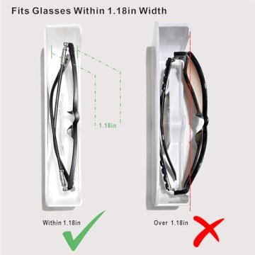 Dincken Glasses Holder Stand - Stylish Wall Mounted Organizer