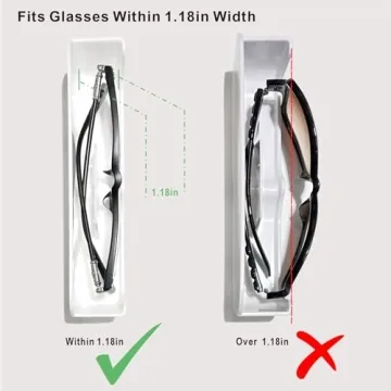 Dincken Glasses Holder Stand - Stylish Wall Mounted Organizer