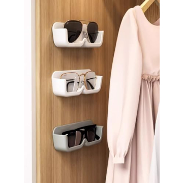 Dincken Glasses Holder Stand - Stylish Wall Mounted Organizer