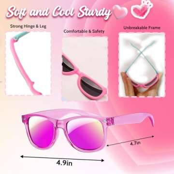 24PCS Valentines Day Gift Cards with Glasses Valentine's Day Fun Dog Face Cards Easter Party Favors Easter Basket Stuffers Accessories for Kids Classroom Exchange Gifts Beach Pool Party Supplies