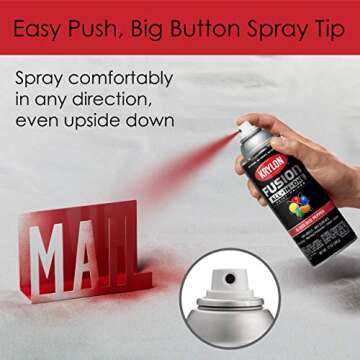 Krylon 12 oz Red Pepper Fusion Paint & Primer Spray
