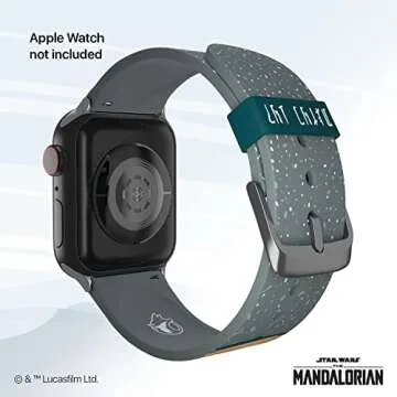 Star Wars: The Mandalorian - Grogu Smartwatch Band - Officially Licensed, Compatible with Every Size & Series of Apple Watch (watch not included)