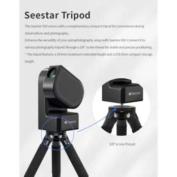 ZWO Seestar S50 Smart Telescope for Stargazing Enthusiasts