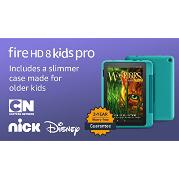Fire HD 8 Kids Pro Tablet - 2022 Model for Ages 6-12