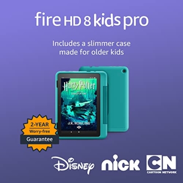 Fire HD 8 Kids Pro Tablet - 2022 Model for Ages 6-12