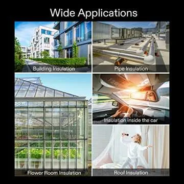 VIVOSUN Double Bubble Reflective Foil Insulation Wrap 25 Ft