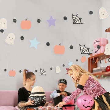 Cheerland Pastel Halloween Garlands for Parties