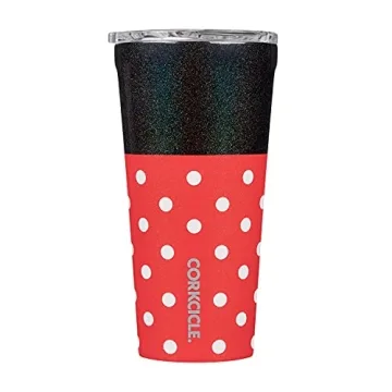 Corkcicle Disney Minnie Travel Tumbler for Hot or Cold Drinks