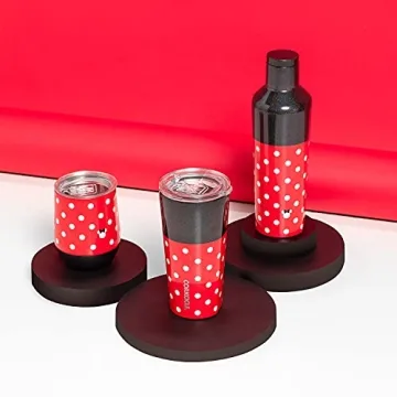 Corkcicle Disney Minnie Travel Tumbler for Hot or Cold Drinks