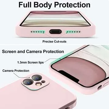 Vooii Chalk Pink iPhone 11 Case - Liquid Silicone Protection