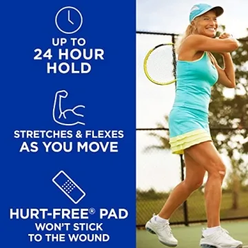 Band-Aid Flexible Fabric Adhesive Bandages 100 Count