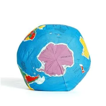 Classic Earth Hugg-A-Planet | The Original Soft & Huggable Planet Earth. 600 Places Labeled. Educational Toy for Kids 3+, Teens, Adults, Teachers and Parents.