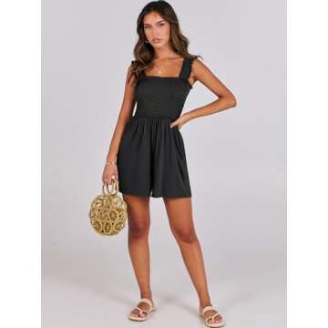 Stylish Caracilia Women's Summer Romper for Casual Wear