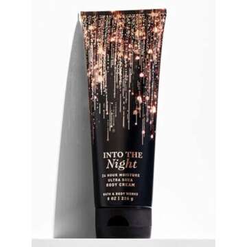 Bath & Body Works - Into the Night - Fine Fragrance Mist and Ultra Shea Body Cream - Full Size (Packaging Varies)
