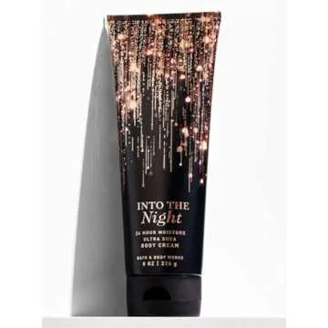 Bath & Body Works - Into the Night - Fine Fragrance Mist and Ultra Shea Body Cream - Full Size (Packaging Varies)