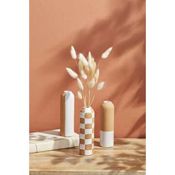 Stylish Mud Pie Terracotta Bud Vase for Home Decor