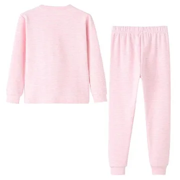 Enfants Chéris Toddler Pink Striped Pajamas for Girls