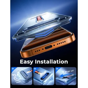 MAGIC JOHN Tempered Glass Screen Protector for iPhone 17 Pro Max