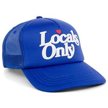 Lids Locals Only Pop Culture Foam Trucker Cap