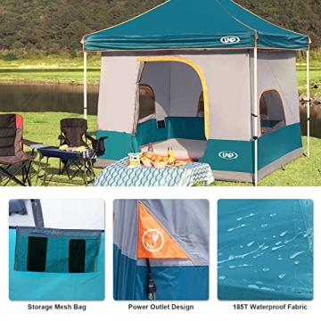 UNP Camping Canopy Tent - Perfect fit for pop-ups