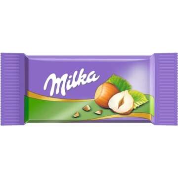 50-Pack Milka Naps Assorted Chocolate Bars - Premium European Chocolate Variety Pack, German Chocolate Assortment Box for Holidays & International Candy Lovers"