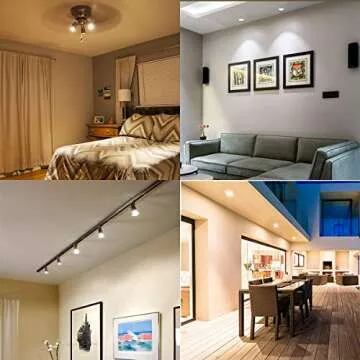 Lepro Alexa GU10 LED Light Bulbs - 50W Halogen Equivalent Smart GU10 Bulb Works with Alexa & Google Assistant,Voice and App Control,2700-6500K Tunable Track Light Bulb, No Hub Required, 2.4G WiFi Only