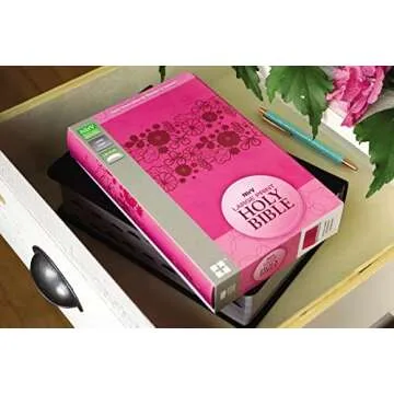 NIrV, Holy Bible, Large Print, Leathersoft, Pink